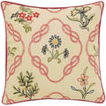William Morris Strawberry Thief Cushion, Crimson