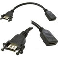 0.2m High Speed with Ethernet HDMI Stub F-F