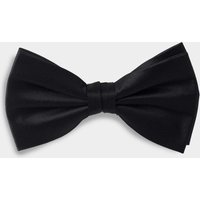 Men's Black Ready Tied Silk Bow Tie  - Savile Row Company