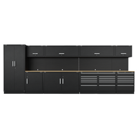 Sealey Premier 5.6m Storage System - Oak Worktop