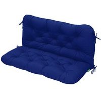 2 Seater Outdoor Bench Seat With Back Cushion