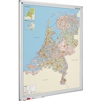 Landkaart Nederland Wegenkaart 120 x90 |