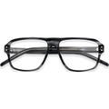 Micah Grey Stripe Square Eyeglasses | EYDOLOGY