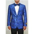 Paisley-100 Royal Blue - Mens Wholesale Blazers
