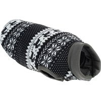 Pulover cu motiv norvegian câini 30 cm lungimea spatelui (mărimea M)