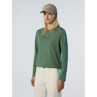 North Sails - T-shirt a maniche lunghe con logoNorth SailsNordic greenL