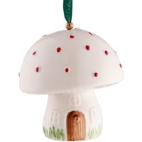 Belleek Classic Toadstool Hanging Ornament