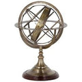 Casa Padrino Luxus Globus Messing HÃ¶he: 29 cm - Luxus Kollektion - Art Deco