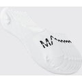 Pack De 7 Pares De Calcetines Invisibles Man, Blanco