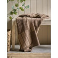 Heritage Chequered Throw - Brown