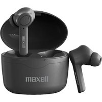 Maxell Bass 13 Sync Up Wireless Bluetooth In-Ear-Kopfhörer mit Ladegerät Fall schwarz (MAXELL HOME STUDIO)
