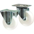 Swivel 160 dia White Polypropylene Castors 200kg cap