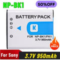 3.7V 950mAh NP-BK1 for Sony DSC S750 S780 S850 980 W180 W190 W370 Camera Battery