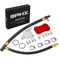 2011-2016 LML Duramax EGR Valve Cooler Delete Kit Black Off Plate for GMC Chevrolet