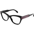 Alexander McQueen Femme Alexander McQueen AM0401O 003 Montures optiques Acétate Noir  Cat Eye