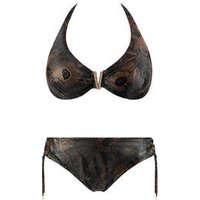 ACQUADICOCCO maillot de bain 2 pièces triangle coques Gold & Bronze