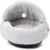 Toca Cama para Gatos Flicks Cinza