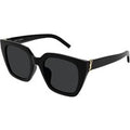 SAINT LAURENT Kvinde SAINT LAURENT SL M143 001 Solbriller Acetat Sort Sort Cat Eye