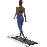 Portable Folding Walking Pad Treadmill - Compact Steel Frame, LED Display, 100kg Capacity | Wowcher