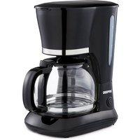 1.5L Black Automatic Filter Coffee Machine With Glass Carafe