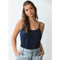 Blusa de Alça Azul Marinho
