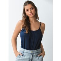Blusa de Alça Azul Marinho
