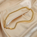 Gold Chain Necklace - Mason & Madison Cable Chain Necklace - Gold Vermeil