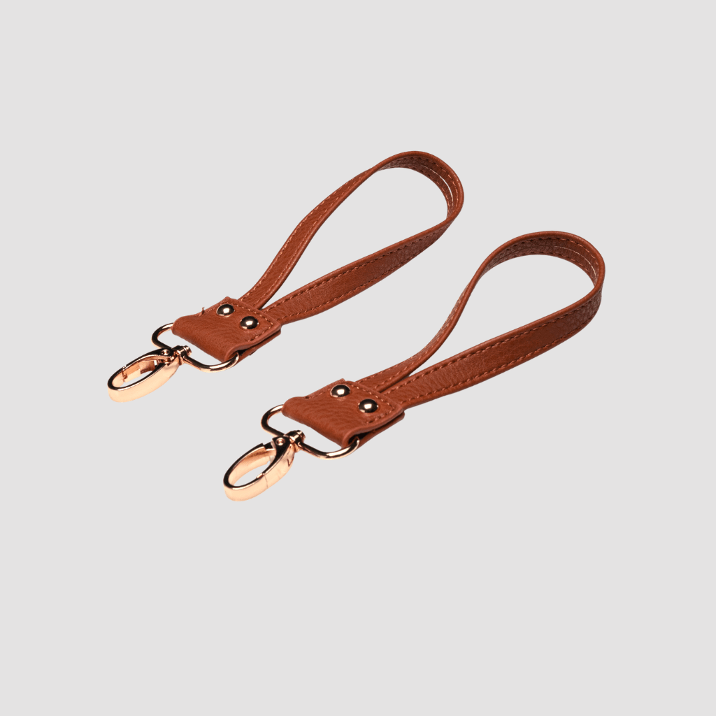 Key Chain Stroller Straps - La Maison - Brown