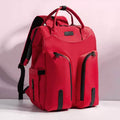 Diaper Backpack - Noah - Large Capacity Unisex Diaper Backpack - Red