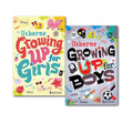 Usborne Growing Up Puberty Guides 2 Books Collection Set - Ages 9-14 - Paperback