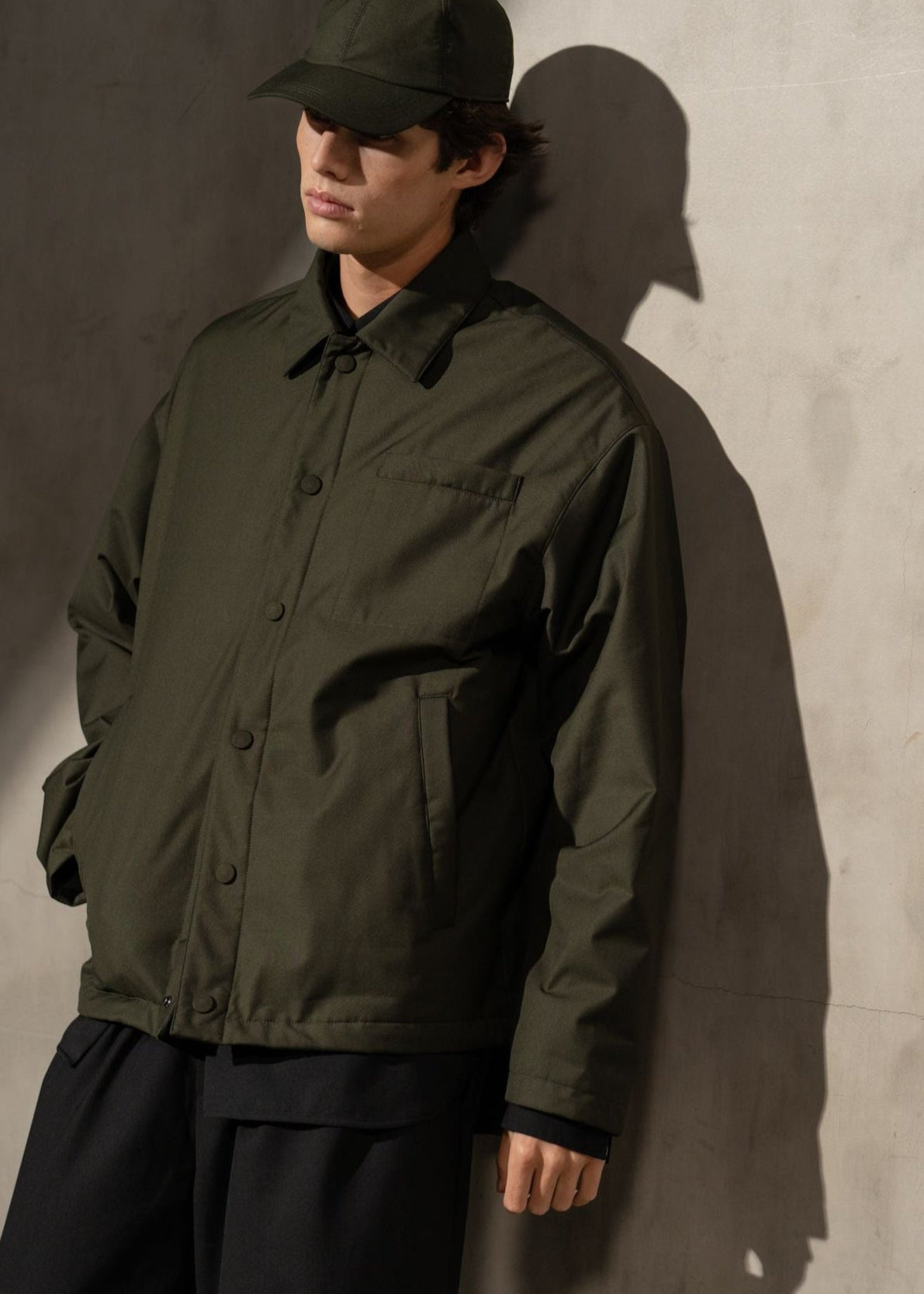 AUTER SHIRT JACKET - Army - XS