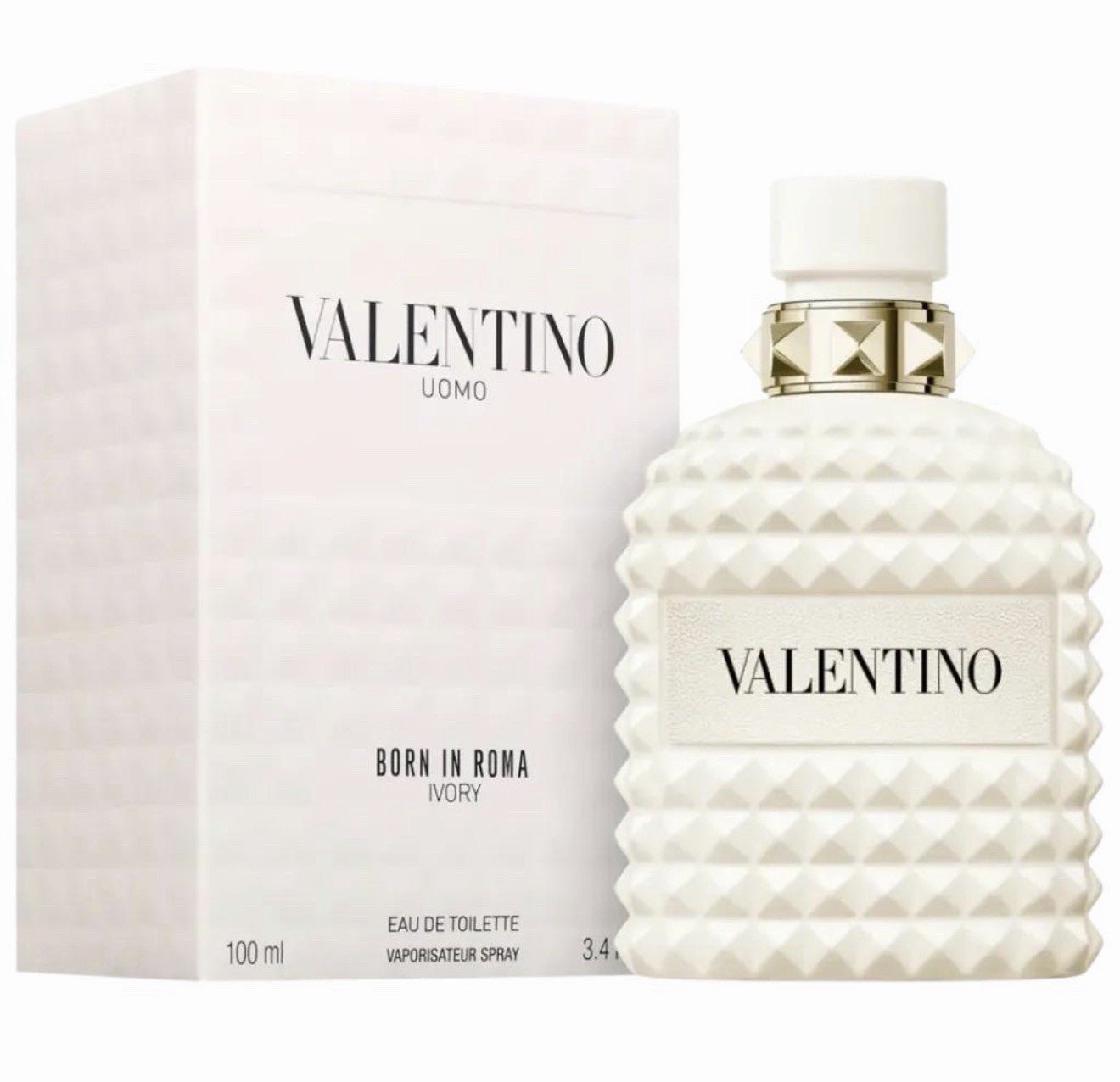 Valentino Uomo Born In Roma Ivory EDT | Men 3.4 oz