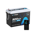 Vatrer 12V 300Ah Bluetooth Deep Cycle Lithium Battery 200A BMS - Bluetooth / 10 PACK($476.99/Each)