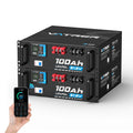 【UL】Vatrer 48V (51.2V) 100Ah Server Rack Lithium Battery - 2 PACK