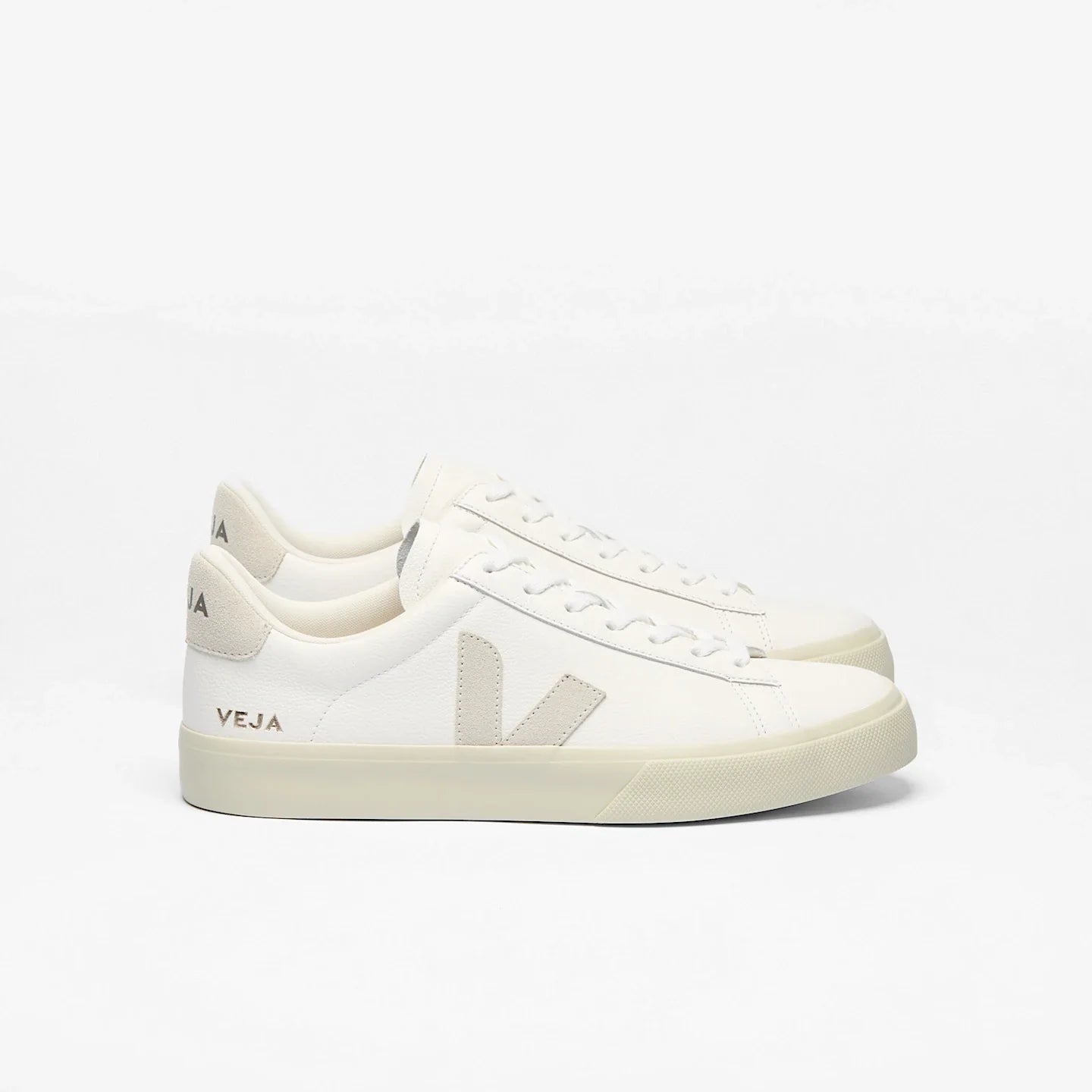Sneakers Campo bianca e ghiaccio in pelle - IT 38