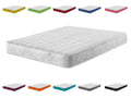 Cooltouch Colours 17CM Hybrid Memory Foam & Pinna-Coil Innerspring Mattress - Purple / Shorty (75cm by 175cm)