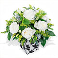 White Roses and Freesias - Standard