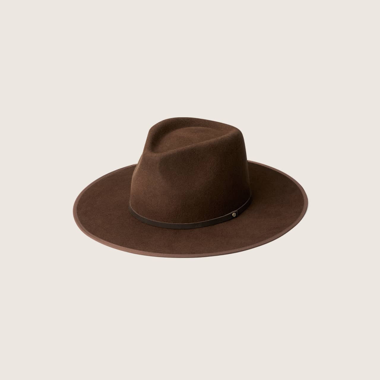 Andy Auburn | Dark Brown Country Hat - M