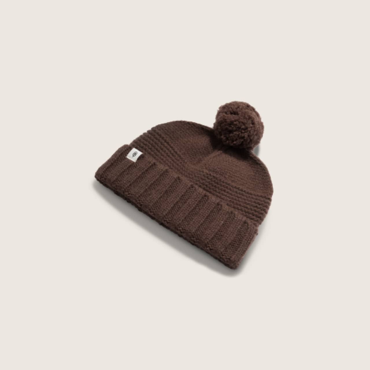 Tasman Brown | Pom Pom Beanie - final sale