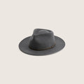 Calloway Ash | Wide Brim Felt Fedora - S