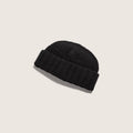 Doc Black | Wool Fishermans Beanie - One Size
