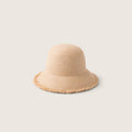 Stevie Sand | Raffia Straw Bucket - M