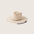 Rider Bone | White Palm Straw Hat - L