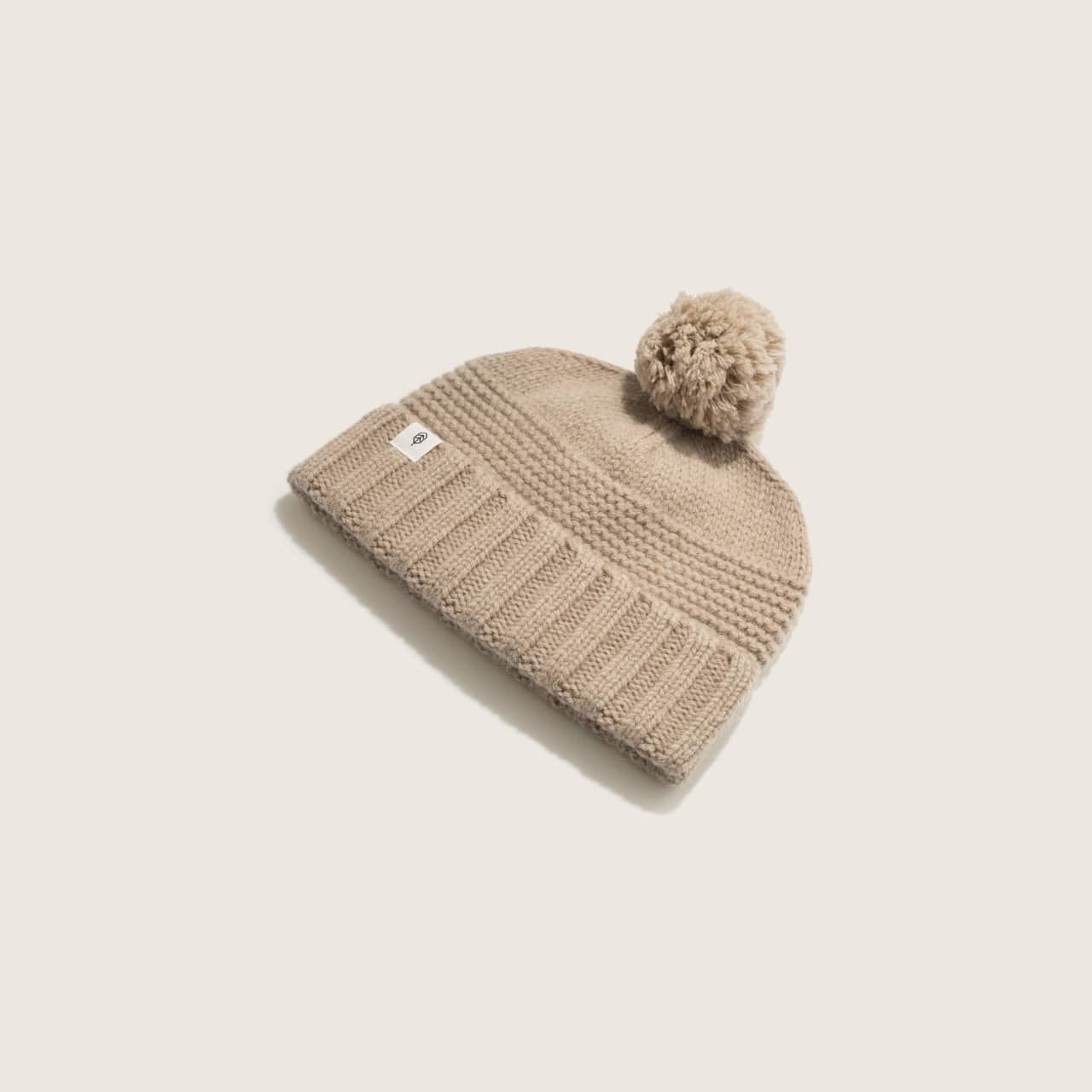 Tasman Fawn | Soft Wool Beanie - One Size