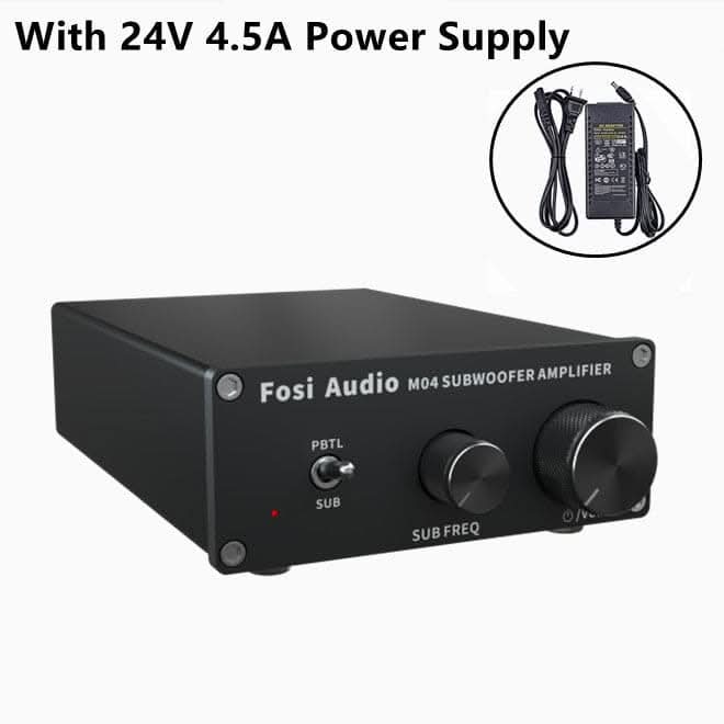 Fosi Audio M04 Subwoofer Power Amplifier - M04+24V