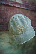 Wolf Dad Hat - OSFM / Olive