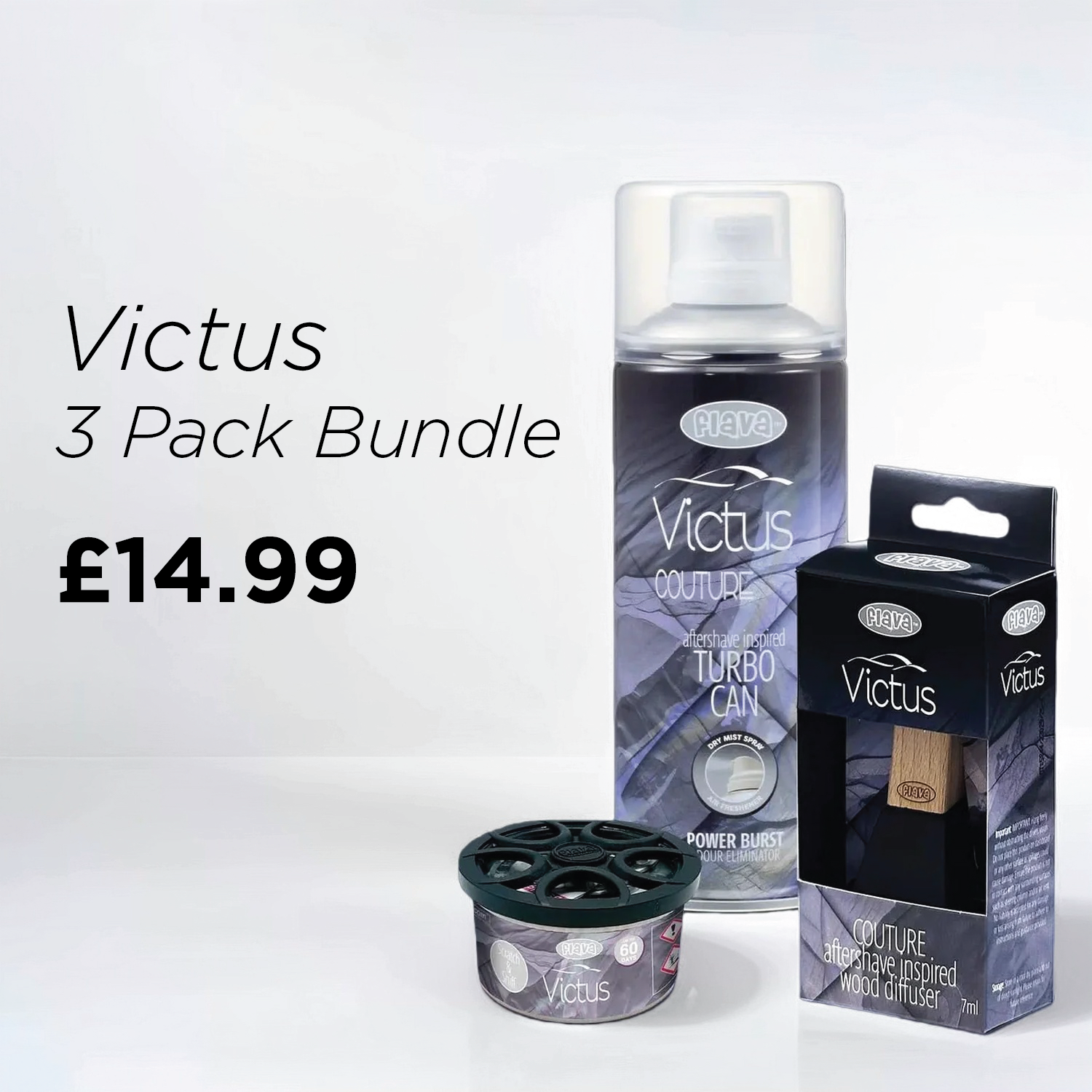 Victus 3 Pack Car Air Freshener Bundle