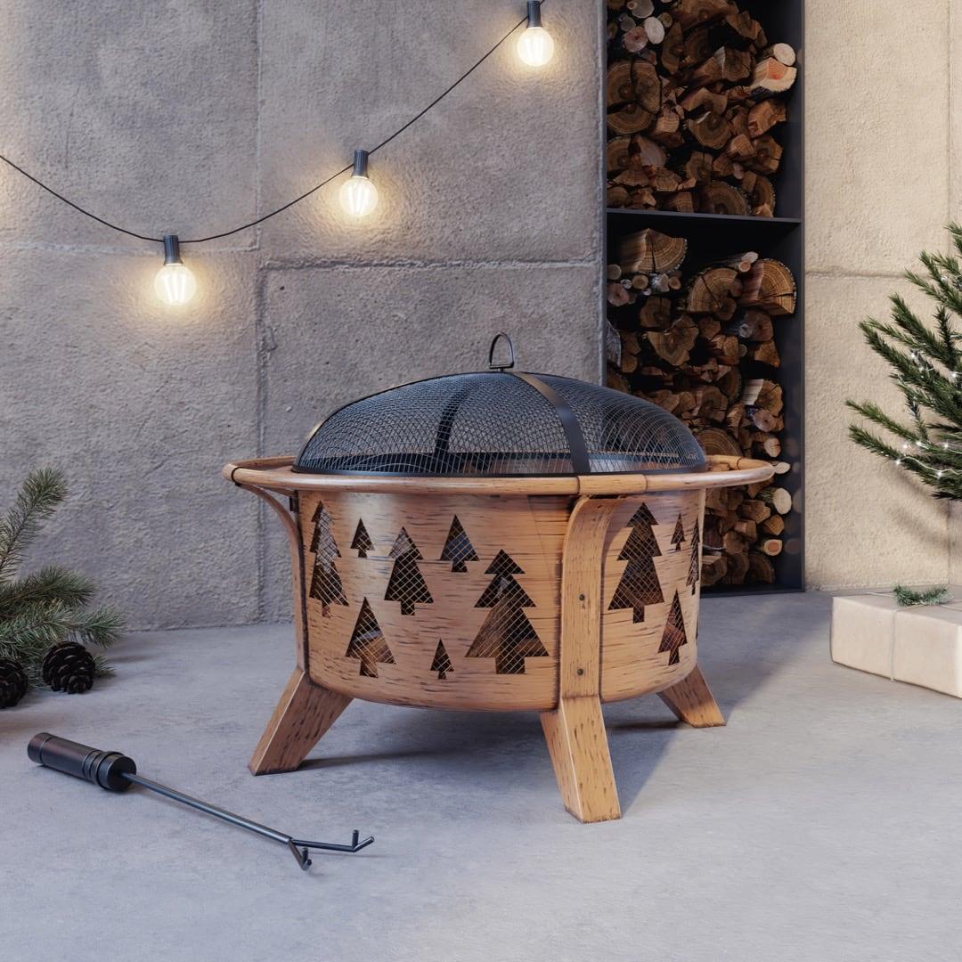 ASKJA XL Steel Fire Pit - Ø76cm