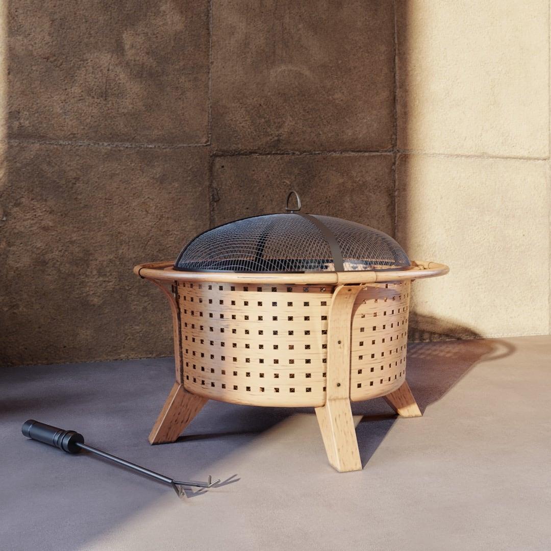 MAZAMA XL Steel Fire Pit - Ø76cm, Copper