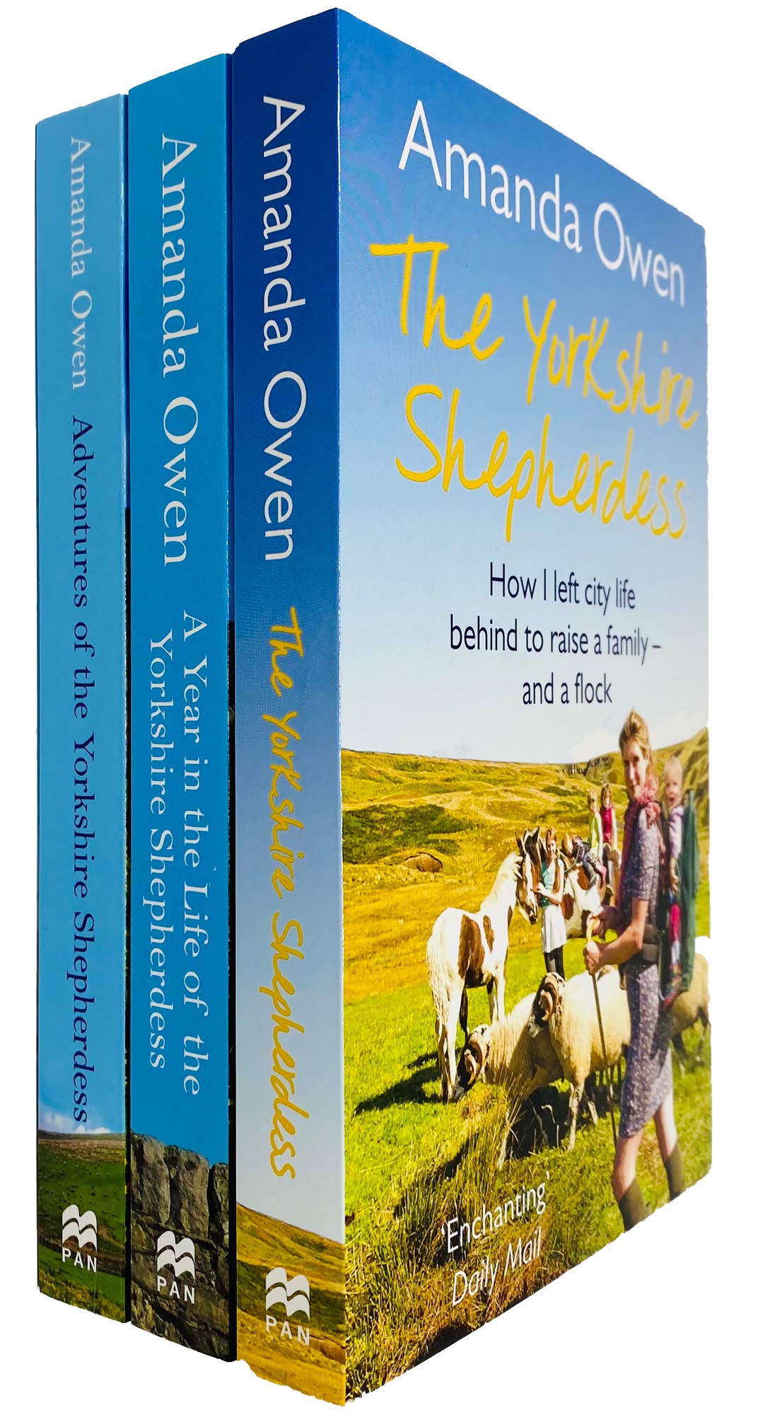 The Yorkshire Shepherdess 3 Books Collection Set by Amanda Owen - Non Fiction - Paperback